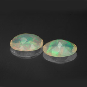 Opal Gemstone in 9 x 7 mm (calibrated) Size for Sale, Opal Stone in Multicolor Color