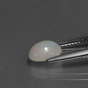 Opal Gemstone in 8 x 6 mm (calibrated) Size for Sale, Opal Stone in Multicolor Color