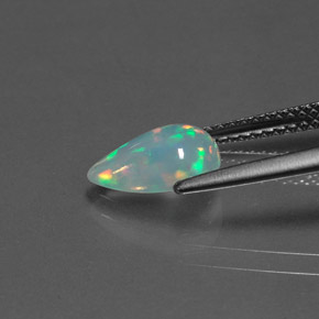 Opal Gemstone in 10 x 7 mm (calibrated) Size for Sale, Opal Stone in Multicolor Color
