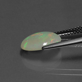 Opal Gemstone in 11.4 x 8.2 mm Size for Sale, Opal Stone in Multicolor Color