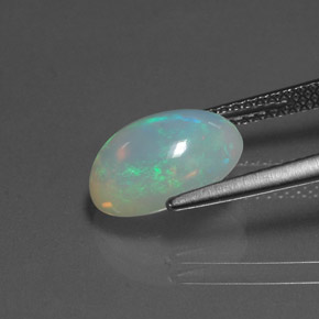 Opal Gemstone in 11.2 x 8.4 mm Size for Sale, Opal Stone in Multicolor Color