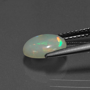 Opal Gemstone in 9 x 7 mm (calibrated) Size for Sale, Opal Stone in Multicolor Color