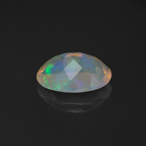 Opal Gemstone in 9 x 7 mm (calibrated) Size for Sale, Opal Stone in Multicolor Color