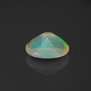 Opal Gemstone in 8.3 x 6.2 mm Size for Sale, Opal Stone in Multicolor Color