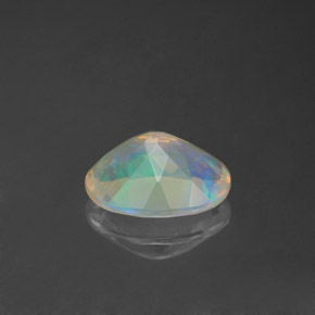 Opal Gemstone in 8.3 x 6.3 mm Size for Sale, Opal Stone in Multicolor Color