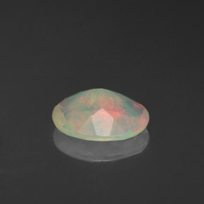 Opal Gemstone in 9 x 7 mm (calibrated) Size for Sale, Opal Stone in Multicolor Color