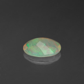 Opal Gemstone in 8 x 6 mm (calibrated) Size for Sale, Opal Stone in Multicolor Color