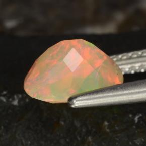 Opal Gemstone in 8 x 6 mm (calibrated) Size for Sale, Opal Stone in Multicolor Color