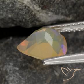 Opal Gemstone in 8.3 x 6.8 mm Size for Sale, Opal Stone in Multicolor Color