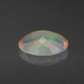 Opal Gemstone in 11.8 x 8.6 mm Size for Sale, Opal Stone in Multicolor Color