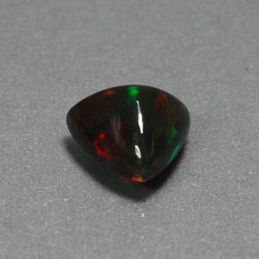 1.06 ct Multicolor Opal Stone, Natural Opal in Trillion Cabochon Shape for Sale
