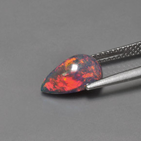 Opal Gemstone in 10.4 x 6.9 mm Size for Sale, Opal Stone in Multicolor Color