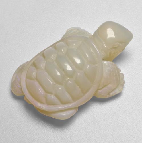 23.7ct Carved Turtle Multicolor Opal for sale thumb image of 23.7ct Carved Turtle Multicolor Opal (ID: 406215)
