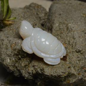 29.8ct Carved Turtle Multicolor Opal for sale thumb image of 29.8ct Carved Turtle Multicolor Opal (ID: 406519)