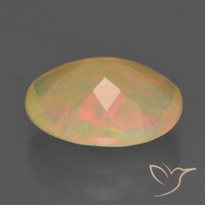 Opal Gemstone in 10 x 8 mm (calibrated) Size for Sale, Opal Stone in Multicolor Color