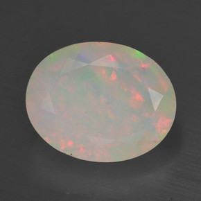 Multicolor Ópalo Gema - 1.3ct Forma ovalada (ID: 461736)