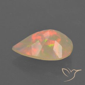 Opal Gemstone in 12 x 8 mm (calibrated) Size for Sale, Opal Stone in Multicolor Color