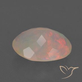Opal Gemstone in 10 x 8 mm (calibrated) Size for Sale, Opal Stone in Multicolor Color