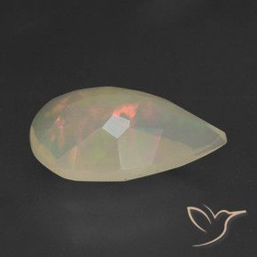Opal Gemstone in 12 x 8 mm (calibrated) Size for Sale, Opal Stone in Multicolor Color