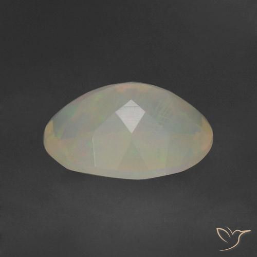 Opal Gemstone in 9 x 7 mm (calibrated) Size for Sale, Opal Stone in Multicolor Color