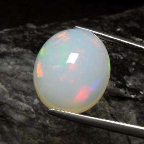 14.1ct Oval Cabochon White Opal for sale thumb image of 14.1ct Oval Cabochon White Opal (ID: 462224)