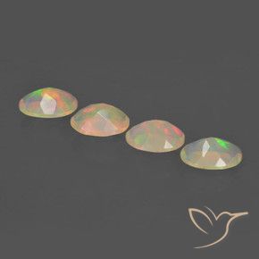 Opal Gemstones in 7 x 5 mm (calibrated) Size for Sale, Opal Stones in Multicolor Color