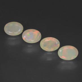 0.5ct Oval Facet Multicolor Opal Gem for sale 0.5ct Oval Facet Multicolor Opal Gem (ID: 462489)