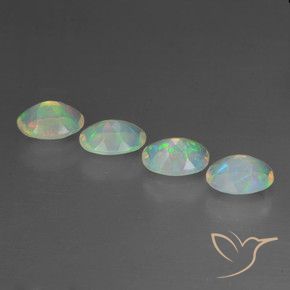 Opal Gemstones in 7 x 5 mm (calibrated) Size for Sale, Opal Stones in Multicolor Color