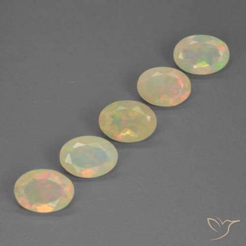 1.99 ct Oval Cut Opal, 7 x 5.1 mm From Ethiopia, Photo A