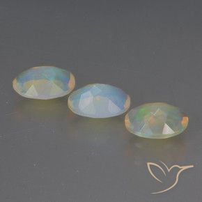 Opal Gemstones in 7 x 5 mm (calibrated) Size for Sale, Opal Stones in Multicolor Color