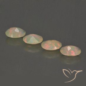 Opal Gemstones in 7 x 5 mm (calibrated) Size for Sale, Opal Stones in Multicolor Color