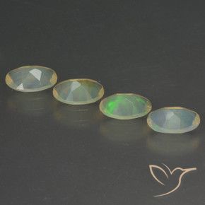 Opal Gemstones in 7 x 5 mm (calibrated) Size for Sale, Opal Stones in Multicolor Color