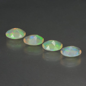 Opal Gemstones in 7 x 5 mm (calibrated) Size for Sale, Opal Stones in Multicolor Color