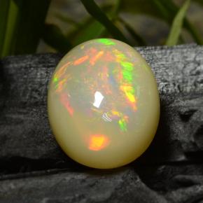 8.1ct Oval Cabochon Multicolor Opal Gem for sale 8.1ct Oval Cabochon Multicolor Opal Gem (ID: 465194)