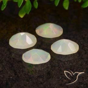 Opal Gemstones in 6 x 4 mm (calibrated) Size for Sale, Opal Stones in Multicolor Color