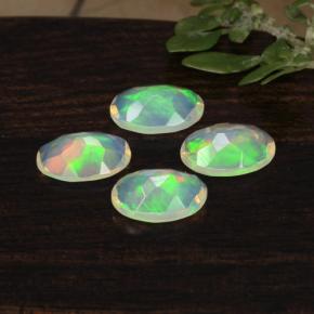 Opal Gemstones in 6 x 4 mm (calibrated) Size for Sale, Opal Stones in Multicolor Color