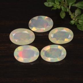 Multicolor Opal Gem - 0.2ct Oval Facet (ID: 471730)