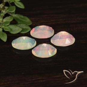 Opal Gemstones in 6 x 4 mm (calibrated) Size for Sale, Opal Stones in Multicolor Color