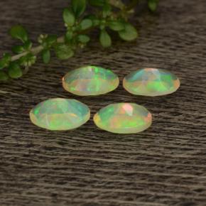 Opal Gemstones in 6 x 4 mm (calibrated) Size for Sale, Opal Stones in Multicolor Color