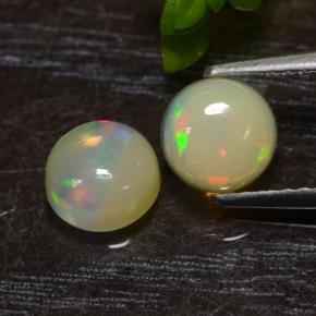 0.6ct Round Cabochon Yellow Opal Gem for sale 0.6ct Round Cabochon Yellow Opal Gem (ID: 477366)