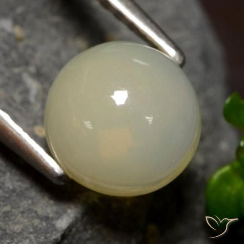 1.03 ct Multicolor Opal Stone, Natural Opal in Round Cabochon Shape for Sale