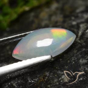 Opal Gemstone in 12.2 x 6 mm Size for Sale, Opal Stone in Multicolor Color