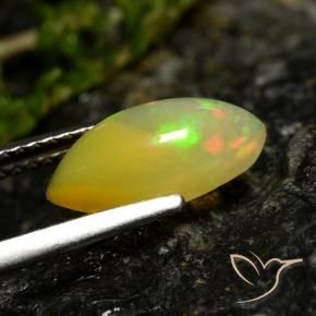 Opal Gemstone in 12.1 x 6 mm Size for Sale, Opal Stone in Multicolor Color