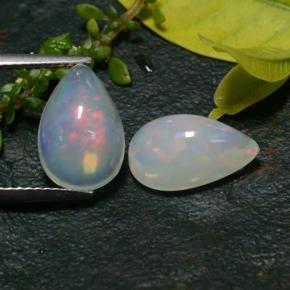 2.2ct Pear Cabochon White Opal Gem for sale 2.2ct Pear Cabochon White Opal Gem (ID: 478984)
