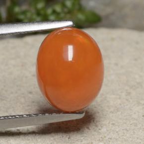 Naranja fuego Ópalo Gema - 2.1ct Cabujón Óvalo (ID: 479118)