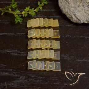 3.46 ctw Multicolor Opal Stones, Natural Opal in Square with Hole Shape for Sale