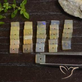 Opal Gemstones in 4.3 x 4.1 mm Size for Sale, Opal Stones in Multicolor Color