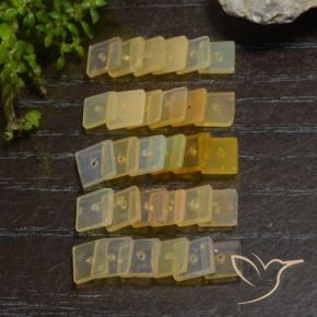 5.92 ctw Multicolor Opal Stones, Natural Opal in Square with Hole Shape for Sale