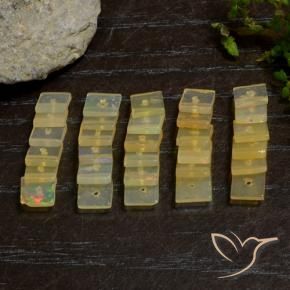 Opal Gemstones in 4.9 x 4.8 mm Size for Sale, Opal Stones in Multicolor Color