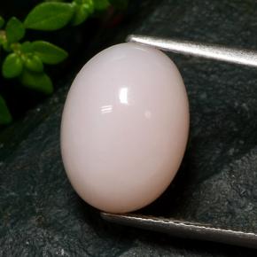 Светло-розовый Опал Камень - 4.5ct Овал Кабошон (ID: 483499)